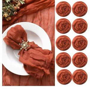 Napkins- 190 Pieces Gauze Cheesecloth Napkins